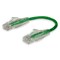 Add-On 6IN RJ-45 MALE TO RJ-45 MALE CAT6 STRAIGHT GREEN SLIM UTP COPPER PVC P ADD-0-5FSLCAT6-GN - alternate 6